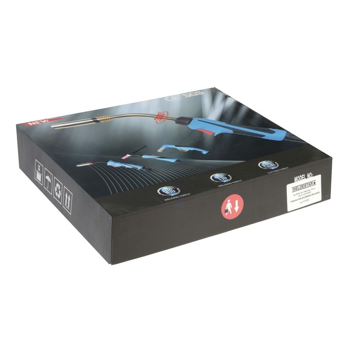 Горелка WELDESTAR 25, MIG/MAG, 230 A, d=0.8-1.2 мм, ПВ 60%, 3 м, воздушное охлаждение Горелка WELDESTAR 25, MIG/MAG, 230 A, d=0.8-1.2 мм, ПВ 60%, 3 м, воздушное охлаждение