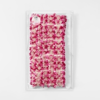 Тесьма декоративная &laquo;Твидовая&raquo;, двусторонняя, 30 мм, 5 &plusmn; 0,5 м, цвет фуксия