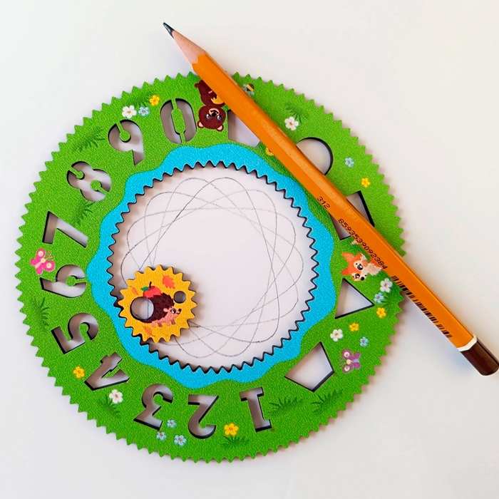 Спирограф «Лес» Спирограф «Лес»