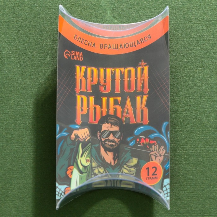 Блесна вращающаяся LX-16 &laquo;Крутой рыбак&raquo;,12 гр, 4 см