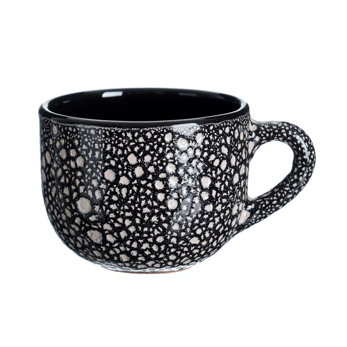 Кружка "Чайная" 0,5л / 12х7,5см, мрамор