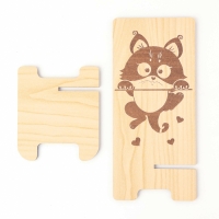 Подставка под телефон «Котик», 7×8×15 см Подставка под телефон «Котик», 7×8×15 см