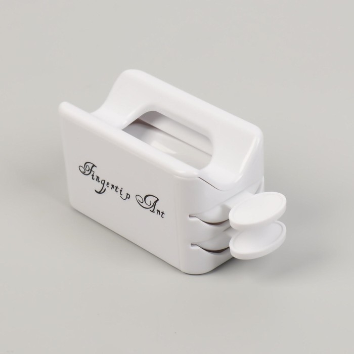 Система для нанесения блёсток на ногти, в картонной коробке, цвет белый Система для нанесения блёсток на ногти, в картонной коробке, цвет белый