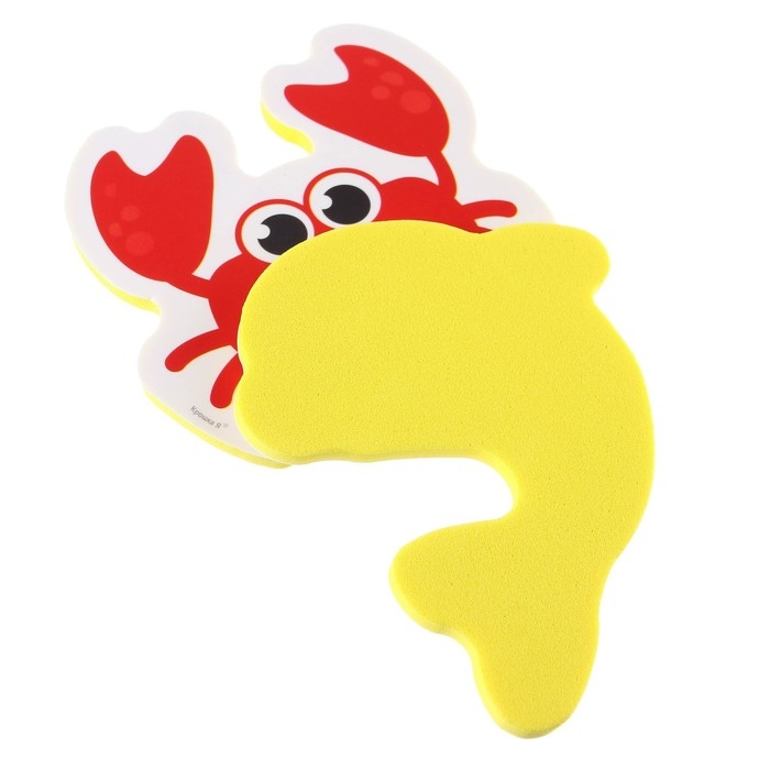 Набор стикеров EVA для ванны &laquo;Морской мир&raquo;, 3 шт, Крошка Я