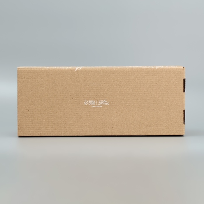 Коробка подарочная складная с PVC-окном, упаковка, &laquo;Цветы &raquo;, 14 х 35 х 14 см