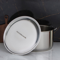 Кастрюля цельнотянутая, 25 л, d=40 см, h=21.5 см, капсульное дно, индукция Кастрюля цельнотянутая, 25 л, d=40 см, h=21.5 см, капсульное дно, индукция