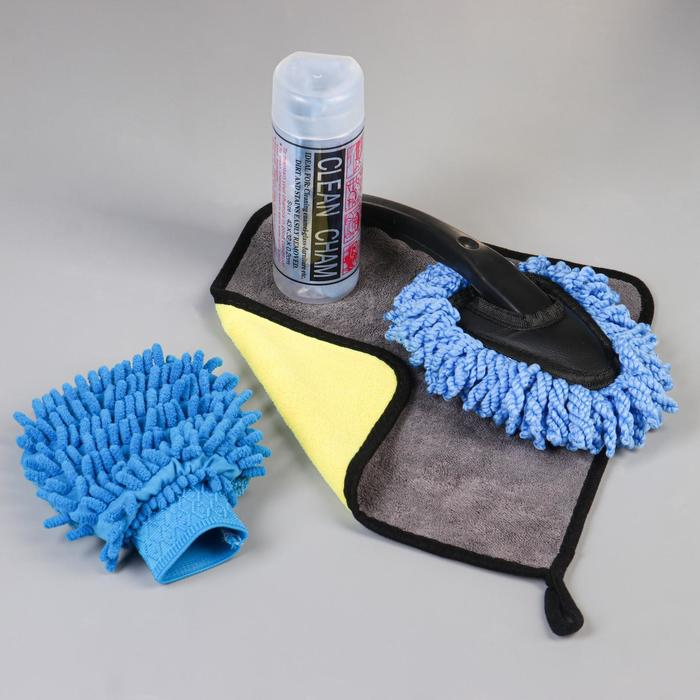 Набор для ухода за автомобилем CARTAGE, 4 предмета Набор для ухода за автомобилем CARTAGE, 4 предмета