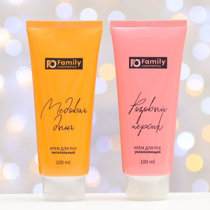 Подарочный набор косметики женский: кремя для рук увлажняющий, 100 мл + крем для рук питательный, 100 мл Подарочный набор косметики женский: кремя для рук увлажняющий, 100 мл + крем для рук питательный, 100 мл