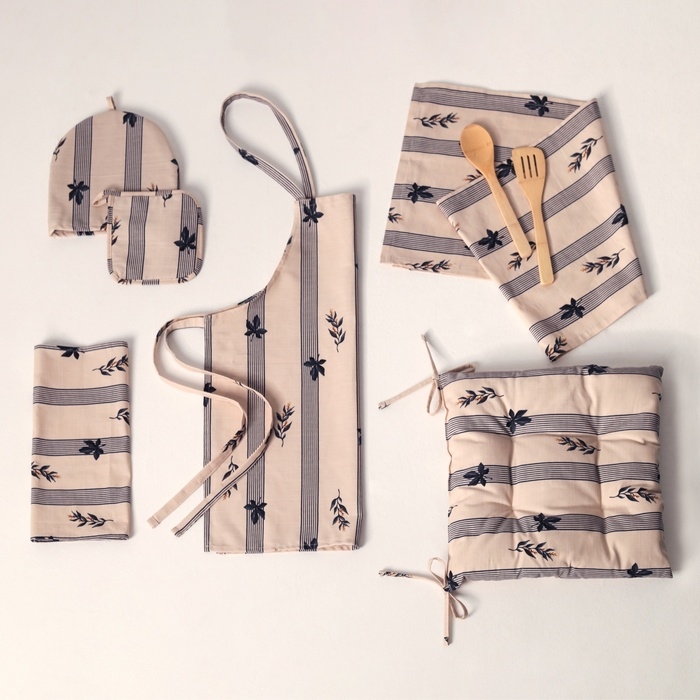 Фартук  Этель "Leaves" 60х70см, 100% хл, репс 220 г/м2