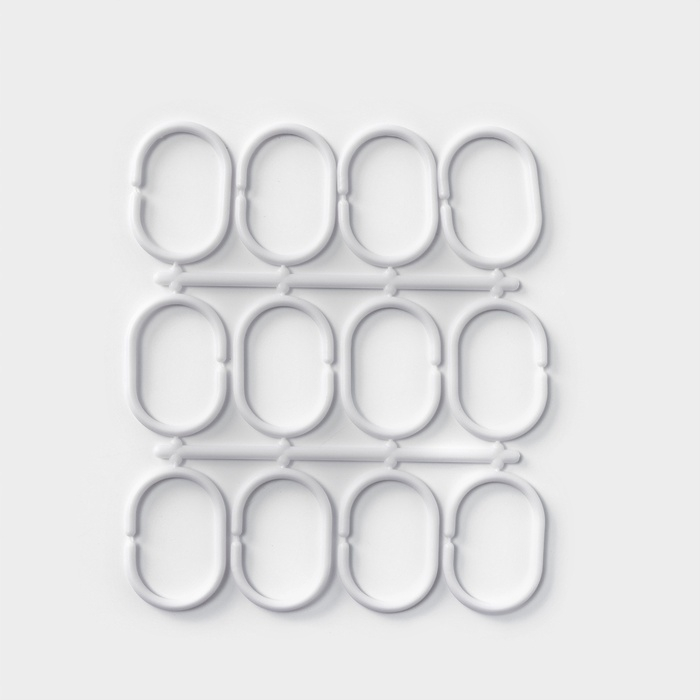 Штора для ванны Доляна &laquo;Бамбук&raquo;, 180&times;180 см, EVA