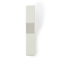 Крючок мебельный CAPPIO TRANQUILITY, однорожковый, цвет белый Крючок мебельный CAPPIO TRANQUILITY, однорожковый, цвет белый