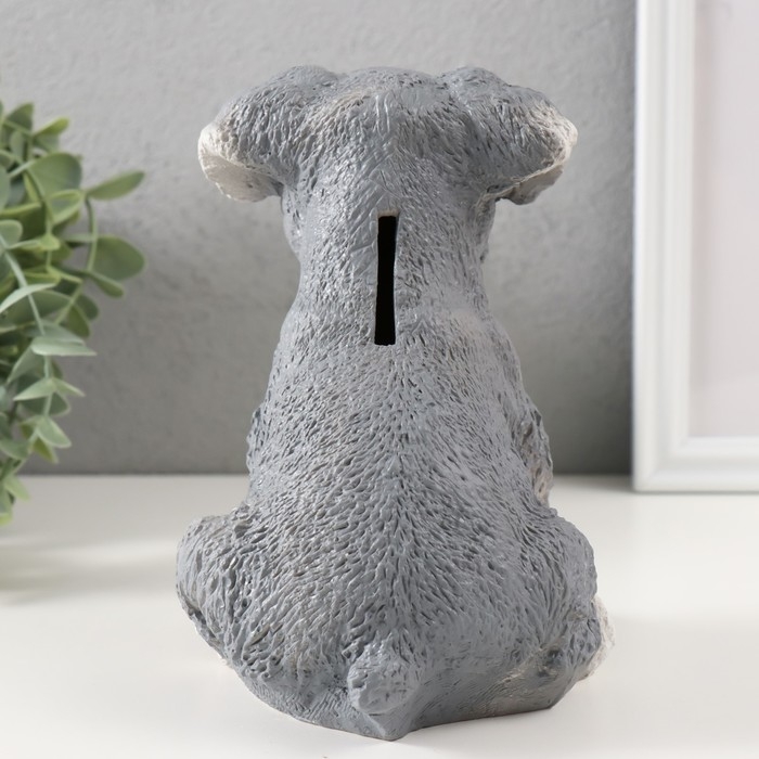 Копилка  "Щеночек Миттель" высота 17 см, ширина 11,5 см, длина 16,5 см