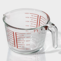 Кувшин мерный из жаропрочного стекла Доляна, 1 л, 20,5&times;16&times;11 см