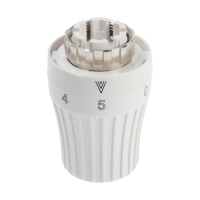 Комплект термостатический Ogint, для радиатора, 2в1, угловой, 3/4", PN10, М30х1.5, 6-28&deg;С