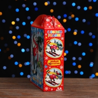 Новый год. Коробка подарочная складная "Ну,погоди!" 17 х 7 х 25 см.