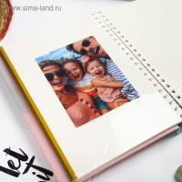 Фотоальбом "Лови вдохновение в каждом дне", 30 магнитных листов Фотоальбом "Лови вдохновение в каждом дне", 30 магнитных листов