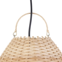 Светильник потолочный из ротанга "Буана" 1х120Вт, Е27, 30х30х60 см Светильник потолочный из ротанга "Буана" 1х120Вт, Е27, 30х30х60 см