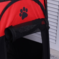 Вольер для животных, тентовый, 8 стенок, 90 х 55 см, красный Вольер для животных, тентовый, 8 стенок, 90 х 55 см, красный