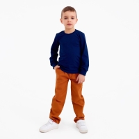 Лонгслив детский MINAKU: Basic line цвет темно-синий, рост 122 Лонгслив детский MINAKU: Basic line цвет темно-синий, рост 122