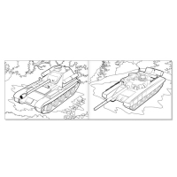 Набор раскрасок для мальчиков &laquo;Транспорт&raquo;, 4 шт. по 12 стр., формат А5