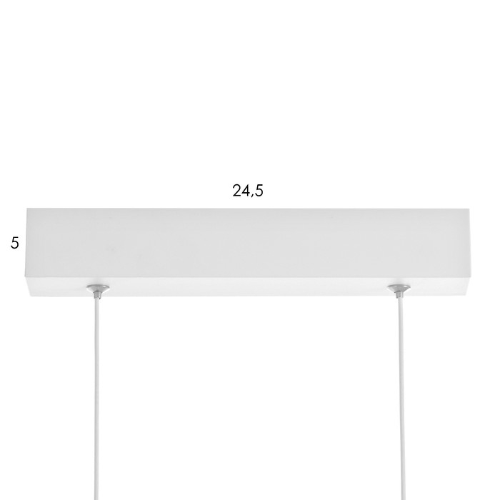 Светильник с ПДУ Светильник с ПДУ "Наоми" LED 18Вт 3000-6000К белый 100х100 см