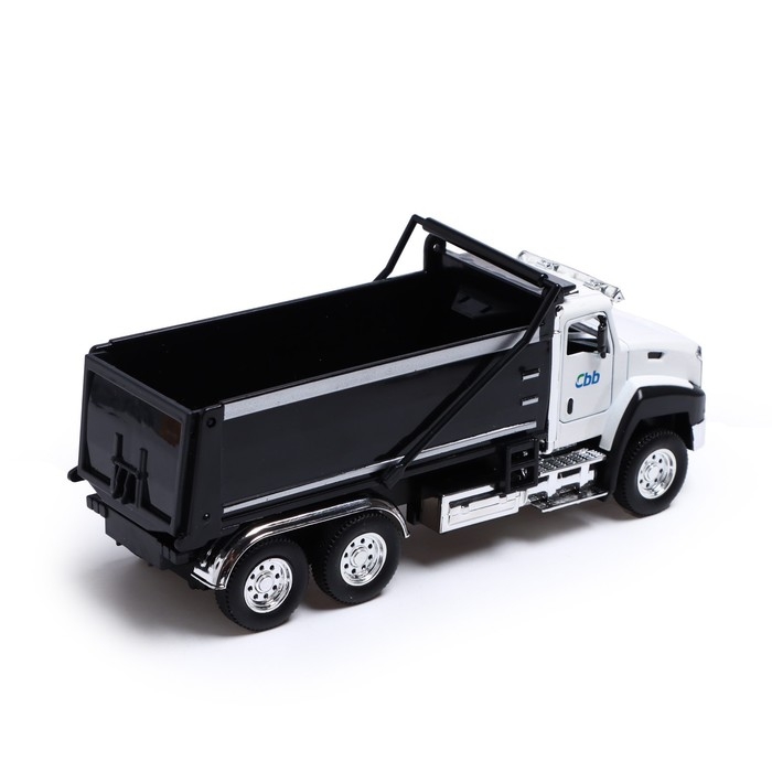 Грузовик металлический «Самосвал», инерция, открываются двери, свет и звук Грузовик металлический «Самосвал», инерция, открываются двери, свет и звук