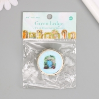 Наклейка бумага "Двери и окна в цветах" 1,2 - 2,5 см 100 шт в рулоне 11х8 см Наклейка бумага "Двери и окна в цветах" 1,2 - 2,5 см 100 шт в рулоне 11х8 см