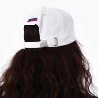 Кепка мужская «Герб», цвет белый, р-р 56 Кепка мужская «Герб», цвет белый, р-р 56