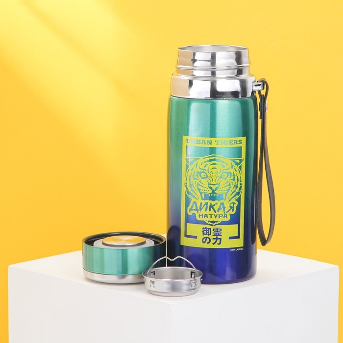 Термос &laquo;Дикая&raquo;, 600 мл, сохраняет тепло 8-12 ч