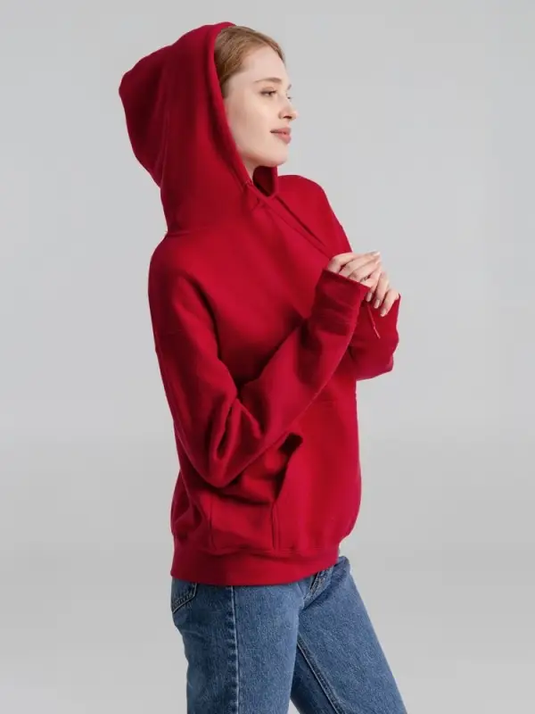 Толстовка с капюшоном Slam 320, красная, размер XS Толстовка с капюшоном Slam 320, красная, размер XS