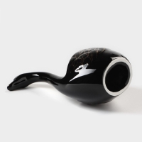 Подставка для столовых приборов «Лебедь», 5 предметов: подставка 9×6,5×16,5 см, 2 ложки, 2 вилки, цвет чёрный Подставка для столовых приборов «Лебедь», 5 предметов: подставка 9×6,5×16,5 см, 2 ложки, 2 вилки, цвет чёрный