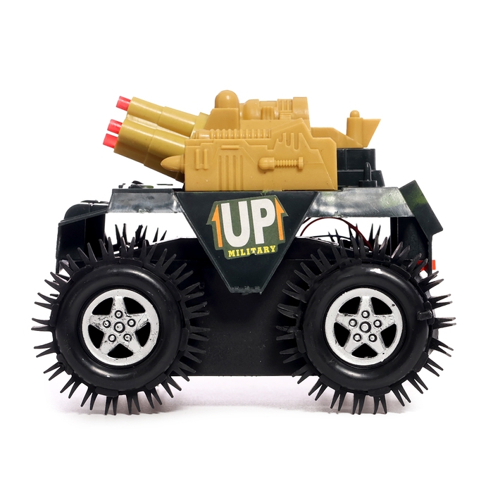 Машина-перевертыш &laquo;Танк&raquo;, работает от батареек, цвета МИКС