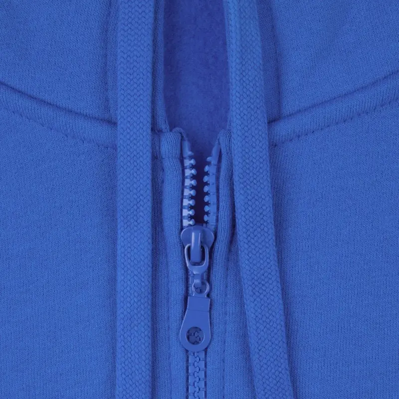 Толстовка на молнии с капюшоном Siverga Heavy 2.0, ярко-синяя, размер L