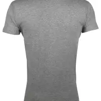 Футболка мужская приталенная Regent Fit 150 серый меланж, размер XXL