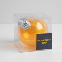 Ёлочный шар «2023», батарейки, 1 LED, свечение тёплое белое Ёлочный шар «2023», батарейки, 1 LED, свечение тёплое белое