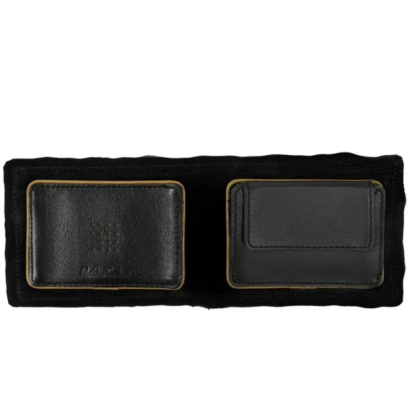 Кошелек Partinico, черный с золотистым Кошелек Partinico, черный с золотистым