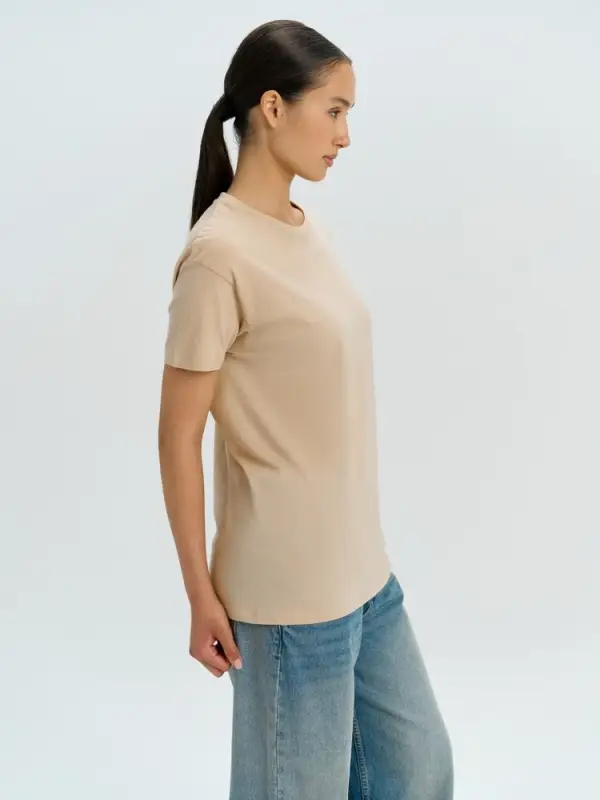 Футболка Regent 150 бежевая (песок), размер XXL Футболка Regent 150 бежевая (песок), размер XXL