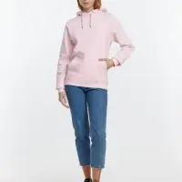 Толстовка унисекс Stellar, розовая, размер S