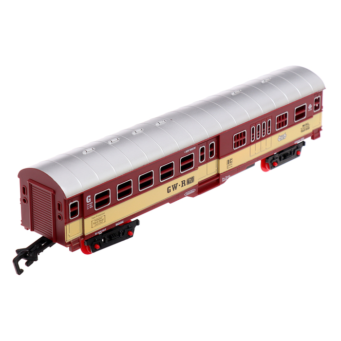 Железная дорога «Скорый поезд», радиоуправление, эффект дыма Железная дорога «Скорый поезд», радиоуправление, эффект дыма