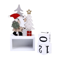 Вечный календарь «Дед Мороз, ёлки и подарки» 7 × 3,5 × 13 см Вечный календарь «Дед Мороз, ёлки и подарки» 7 × 3,5 × 13 см