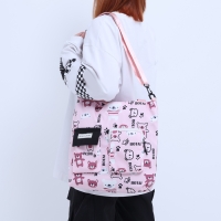 Шопер на молнии, цвет розовый Шопер на молнии, цвет розовый