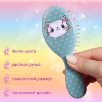 Расчёска массажная, 5,5 &times; 15 см, рисунок МИКС