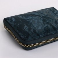 Кошелёк женский на молнии, цвет зелёный Кошелёк женский на молнии, цвет зелёный