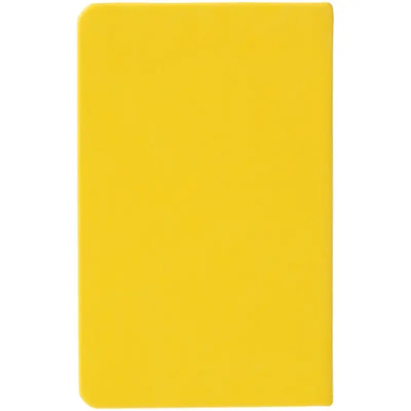 Блокнот Cluster Mini в клетку, желтый