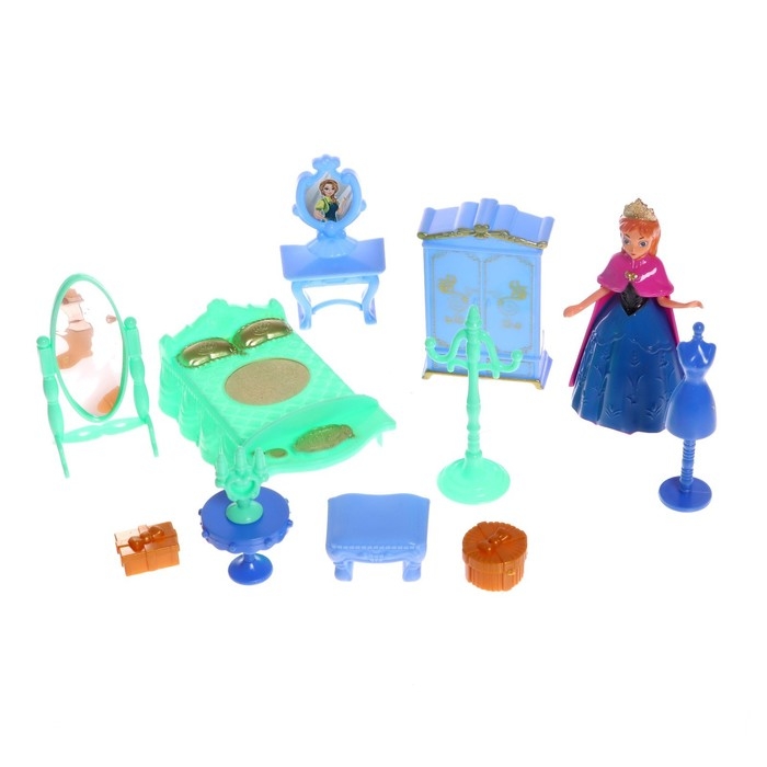 Замок для кукол &laquo;Чудо&raquo; с аксессуарами, свет, звук