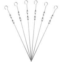 Набор шампуров в чехле Bower, ver.2, серый Набор шампуров в чехле Bower, ver.2, серый