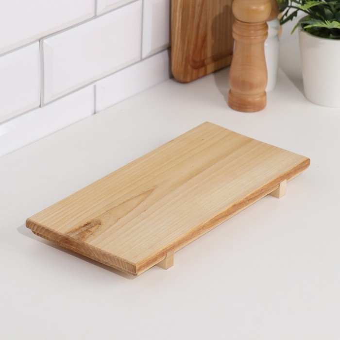 Доска для подачи ЯПОНИЯ 30х14х1,8 см, липа, цельная Доска для подачи ЯПОНИЯ 30х14х1,8 см, липа, цельная