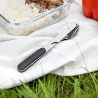 Набор походных столовых приборов Campsite, синий Набор походных столовых приборов Campsite, синий