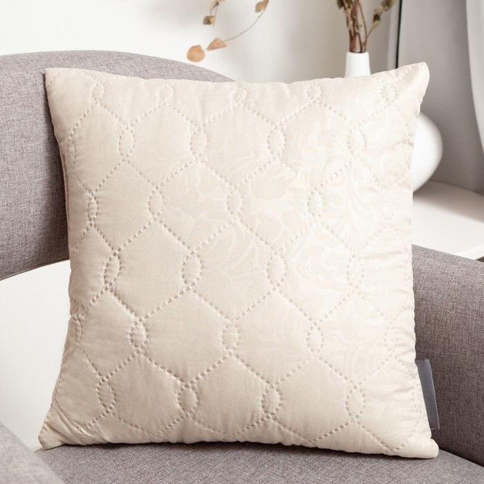 Подушка ST- Стандарт 40х40см, декоративная бежевая Подушка ST- Стандарт 40х40см, декоративная бежевая