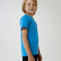 Футболка детская T-Bolka Kids, бирюзовая, 12 лет